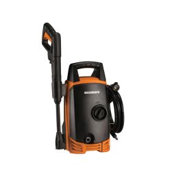 ROCKWORTH 1200W 90BAR HIGH PRESSURE WASHER This Pressure Washer Is Compact And Versatile. Mounted On Wheels For Easy Transportation. Has A Built In Soap Dispenser. Very Mobile1099
